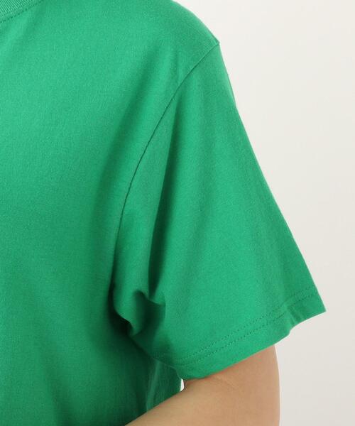 OPAQUE.CLIP（オペークドットクリップ）の「◆【GOOD ROCK SPEED】別注 US ロゴTシャツ（Tシャツ/カットソー・レディース・グリーン/ベビーピンク/ホワイト系・99）」の15枚目の写真