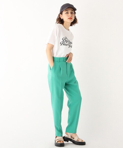 OPAQUE.CLIP（オペークドットクリップ）の「◆【GOOD ROCK SPEED】別注 US ロゴTシャツ（Tシャツ/カットソー・レディース・グリーン/ベビーピンク/ホワイト系・99）」の5枚目の写真