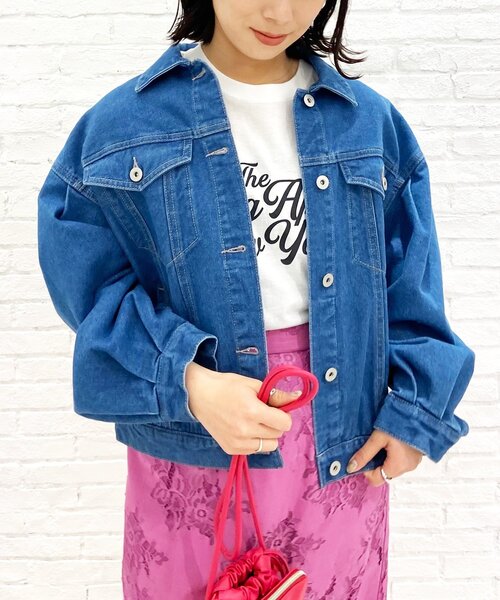 OPAQUE.CLIP（オペークドットクリップ）の「◆【GOOD ROCK SPEED】別注 US ロゴTシャツ（Tシャツ/カットソー・レディース・グリーン/ベビーピンク/ホワイト系・99）」の17枚目の写真