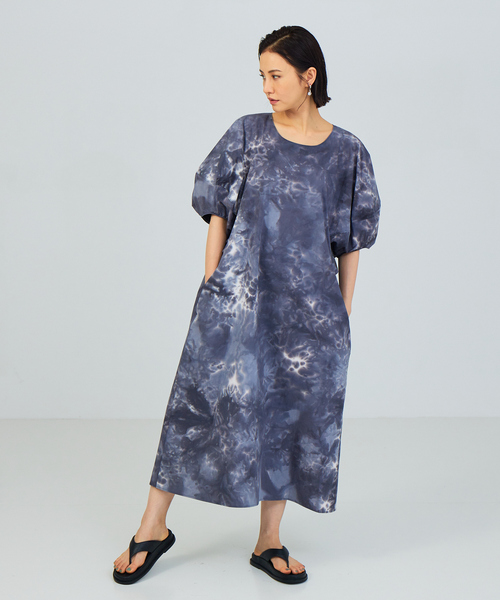 margaux（マルゴー）の「【MARGAUX】タイダイワンピース（ワンピース・レディース・イエロー/ブラック・フリー）」の4枚目の写真