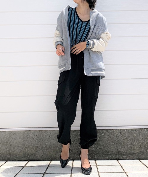 Q（キュー）の「カラーストライプニット（ニット/セーター・レディース・ブルー系その他/ピンク系その他・MEDIUM）」の9枚目の写真