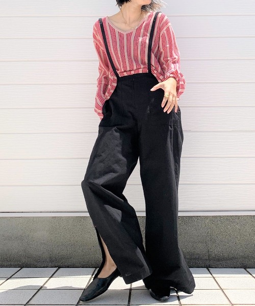 Q（キュー）の「カラーストライプニット（ニット/セーター・レディース・ブルー系その他/ピンク系その他・MEDIUM）」の10枚目の写真