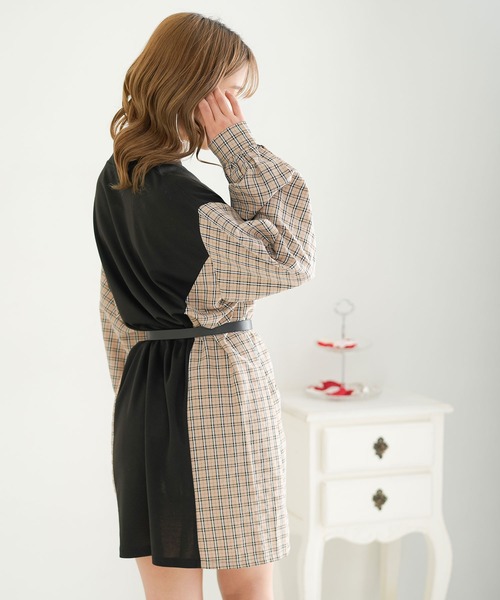 Diable baiser（ディアブルベーゼ）の「ベルト付きオーバー