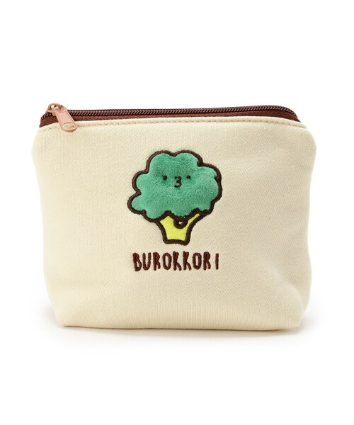 DRESKIP（ドレスキップ）の「◆【ゆるゆるモチーフ】ポーチ（ポーチ・レディース・アイボリー/サンドベージュ/ネイビー/ベージュ系・00）」の2枚目の写真