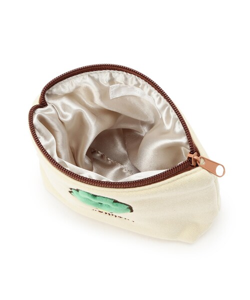 DRESKIP（ドレスキップ）の「◆【ゆるゆるモチーフ】ポーチ（ポーチ・レディース・アイボリー/サンドベージュ/ネイビー/ベージュ系・00）」の8枚目の写真