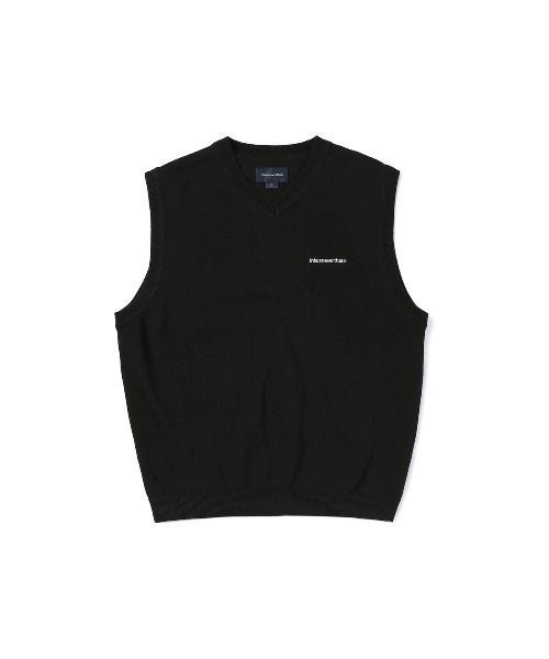 T-LOGO KNIT VEST