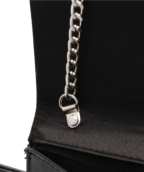 ROSE BUD COUPLES (ローズ バッド カップルズ)の「(WHITE IN 8)039 CLUTCH BAG(クラッチバッグ・レディース・ブラック/ベージュ/レッド・ONE SIZE)」の9枚目の写真