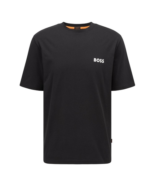 BOSS（ボス）の「【オンライン限定】ラバープリントロゴ コットンジャージー Tシャツ（Tシャツ/カットソー・メンズ・ブラック/ホワイト・S/M/XL/XXL/L）」の10枚目の写真