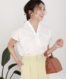 【WEB限定】レースカフタンチュニック