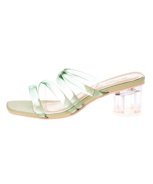 INGNI（イング）の「クリアヒールサンダル（サンダル・レディース・グリーン/クリア/その他27・M/L）」の5枚目の写真