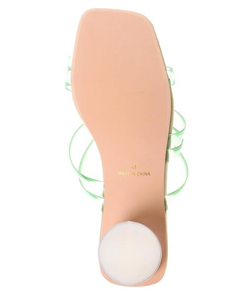 INGNI（イング）の「クリアヒールサンダル（サンダル・レディース・グリーン/クリア/その他27・M/L）」の11枚目の写真