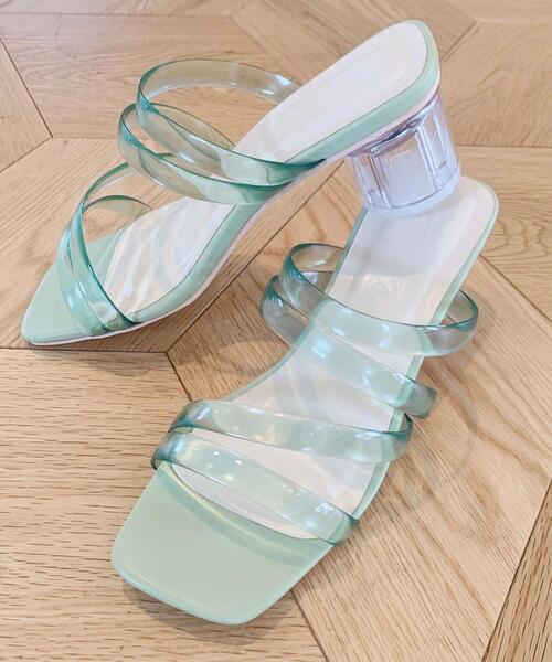 INGNI（イング）の「クリアヒールサンダル（サンダル・レディース・グリーン/クリア/その他27・M/L）」の13枚目の写真