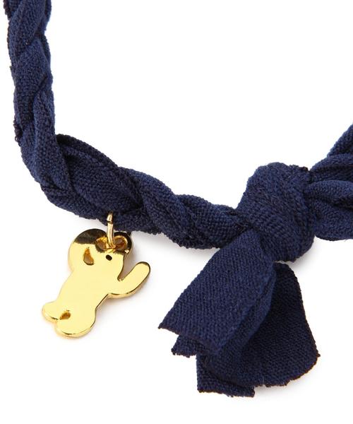 coen(コーエン)の「シフォンヘアゴムブレス(ヘアゴム・レディース・ベージュ/ライトピンク/ライトブルー/ネイビー・フリー)」の6枚目の写真