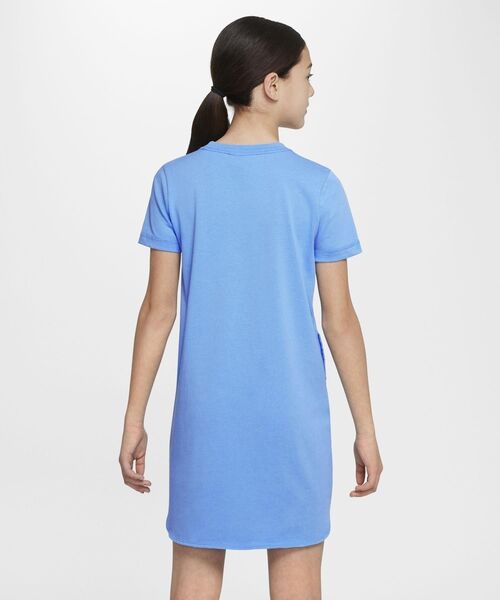 NIKE（ナイキ）の「ナイキ スポーツウェア ジュニア (ガールズ) ショートスリーブ ドレス / Tシャツワンピース / Nike