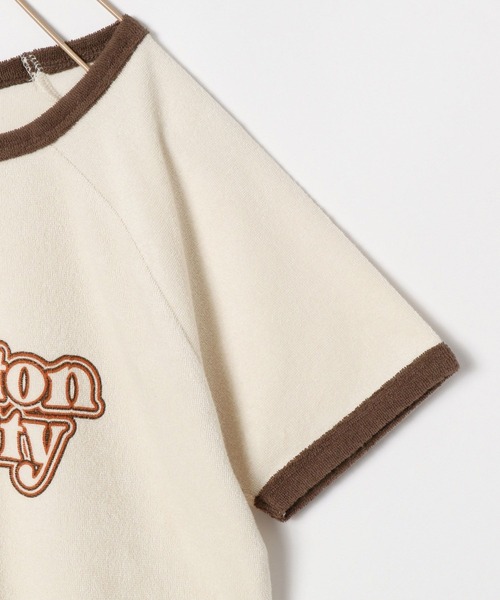 LOWRYS FARM（ローリーズファーム）の「パイルプリントＴＥＥ　294780（Tシャツ/カットソー・キッズ・アイボリー/ブルー/ブラウン・150cm/140cm/130cm/120cm/110cm）」の5枚目の写真