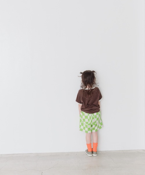 LOWRYS FARM（ローリーズファーム）の「パイルプリントＴＥＥ　294780（Tシャツ/カットソー・キッズ・アイボリー/ブルー/ブラウン・150cm/140cm/130cm/120cm/110cm）」の16枚目の写真