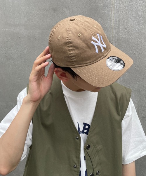 NEW ERA（ニューエラ）の「【NEWERA】9TWENTY Cloth Strap Washed CAP（キャップ・メンズ・ダークグリーン/ベージュ/ネイビー/インディゴブルー/ホワイト・FREE）」の21枚目の写真