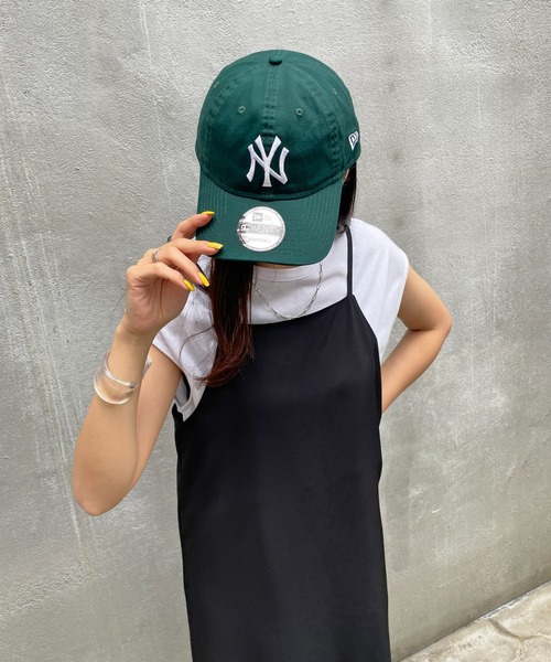 NEW ERA（ニューエラ）の「【NEWERA】9TWENTY Cloth Strap Washed CAP（キャップ・メンズ・ダークグリーン/ベージュ/ネイビー/インディゴブルー/ホワイト・FREE）」の18枚目の写真