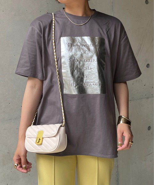 prose verse（プロズヴェール）の「キルティングチェーンバッグ（ショルダーバッグ・レディース・オフホワイト/ブラック/グリーン・ﾌﾘ-）」の11枚目の写真