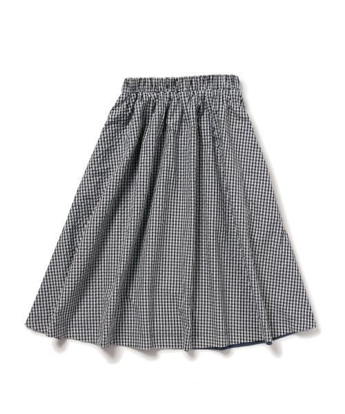 BEAMS LIGHTS Women's(ビームスライツ ウィメンズ)の「BEAMS LIGHTS / 柄×無地 リバーシブルスカート(スカート・レディース・ベージュ/ネイビー・ONE SIZE)」の16枚目の写真