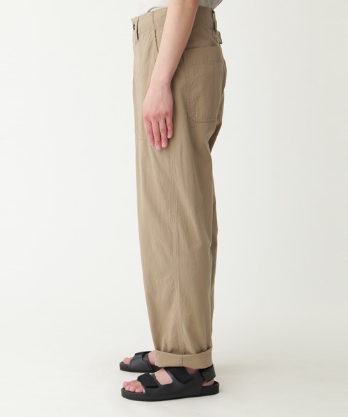 MHL.（エムエイチエル）の「NATURAL WASHED COTTON（その他パンツ・メンズ・グレー系その他4/ベージュ系その他3・SMALL/MEDIUM/LARGE）」の4枚目の写真