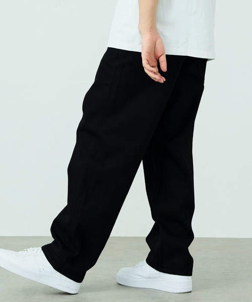 Lee（リー）の「【WEB限定】Lee/リー　Y2K　バルーンワイド/バギーワイド/ルーズストレート/ワイドパンツ（デニムパンツ・メンズ・ブラック/インディゴブルー/ブルー/ダークインディゴブルー・SMALL/MEDIUM/LARGE/X-LARGE）」の6枚目の写真