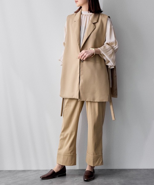 【セール】【Made in Japan】メタルラインソフトレザーフラットパンプス/621301（パンプス）｜HIMIKO（ヒミコ）