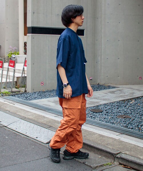 GLOSTER（グロスター）の「【WORK ABOUT/ワークアバウト】SUMMERY SHIRT プルオーバーシャツ スリーピング（シャツ/ブラウス・メンズ・ブラック/ネイビー/キャメル・S/M/L）」の21枚目の写真