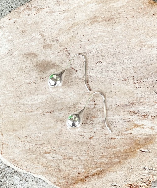 セール】wiwa:SILVER 925 LARGE HOOK DROP PIERCE/シルバー925