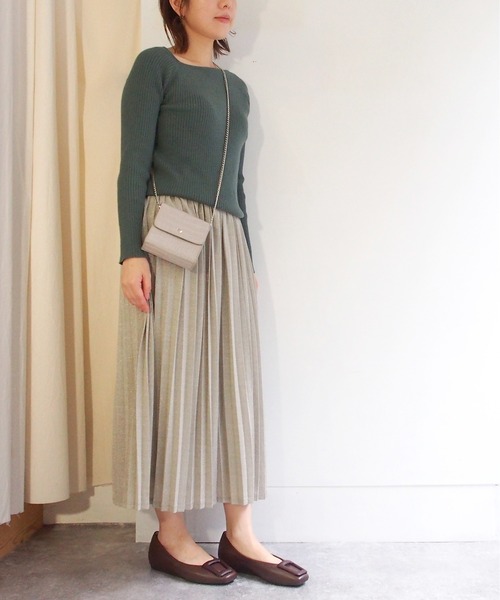 cava cava(サヴァサヴァ)の「バックル付きフラットシューズ -1320485(パンプス・レディース・ブラック/ダークブラウン/レッド/オリーブ・23.5cm/24.5cm/23.0cm/24.0cm/22.5cm)」の14枚目の写真