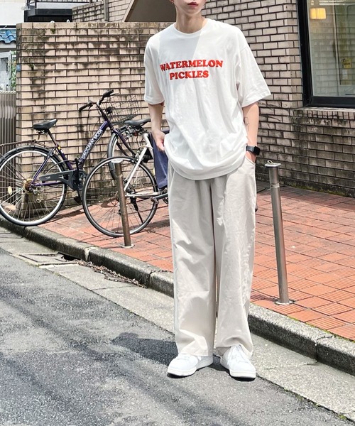 Figments(フィグメンツ)の「WATERMELON Tシャツ(Tシャツ/カットソー・レディース・ホワイト/ブラック/ピンク・FREE)」の13枚目の写真