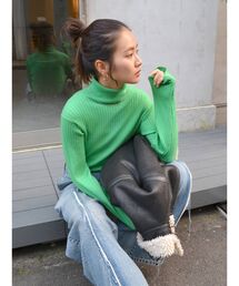 Ungrid | ウォッシャブルタートルニット(ニット/セーター)