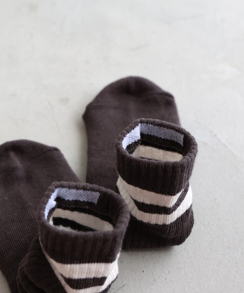 PUPPAPUPO（プッパプーポ）の「ライン ハイソックス 3足組（ソックス/靴下・キッズ・その他・S/M/L/XS）」の9枚目の写真