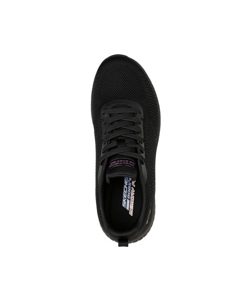 SKECHERS(スケッチャーズ)の「SKECHERS BOBS SQUAD CHAOS-FACE OFF / スケッチャーズ ボブズ スクワット カオス-フェイス オフ(スニーカー・レディース・ブラック/チェリーピンク/グレー系その他・22.5cm/23cm/23.5cm/24cm/24.5cm/25cm)」の16枚目の写真