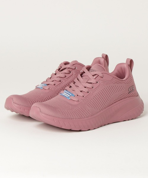 SKECHERS(スケッチャーズ)の「SKECHERS BOBS SQUAD CHAOS-FACE OFF / スケッチャーズ ボブズ スクワット カオス-フェイス オフ(スニーカー・レディース・ブラック/チェリーピンク/グレー系その他・22.5cm/23cm/23.5cm/24cm/24.5cm/25cm)」の7枚目の写真