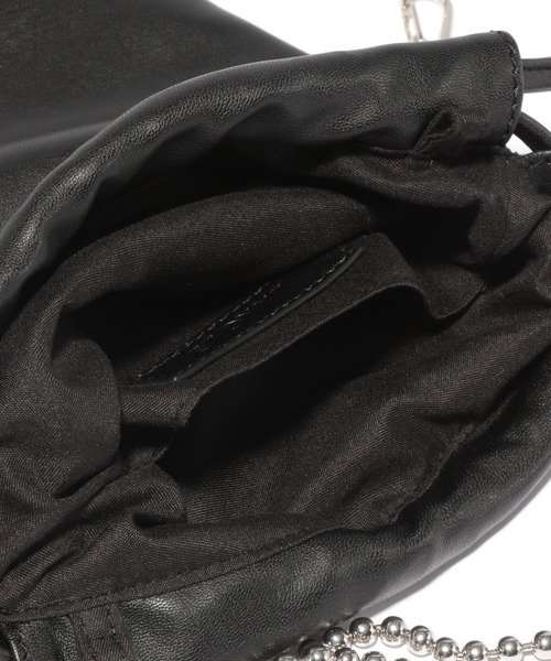 LAKOLE（ラコレ）の「フェイクレザー2WAYチェーンショルダーバッグ