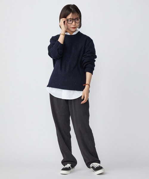 MACOBER(マコバ)の「*【SHIPS別注】IRMAC de MACOBER: ストレートシルエット ソフト コーデュロイ イージー パンツ(その他パンツ・メンズ・ブラウン/ダークグレー/グレー系その他/オリーブ・MEDIUM/LARGE/SMALL)」の14枚目の写真