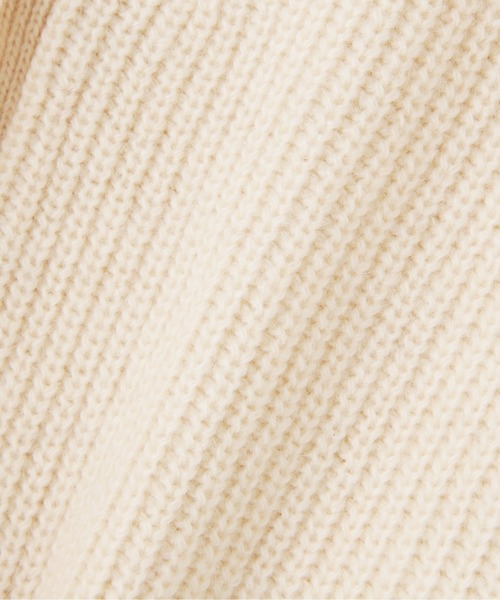 N.（N. Natural Beauty Basic）（エヌエヌナチュラルビューティーベーシック）の「◆ウール混ショートカーディガン（カーディガン/ボレロ・レディース・オフホワイト/ピンク/グリーン/チャコール・MEDIUM）」の17枚目の写真