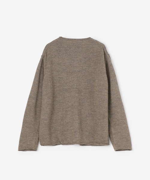 THIBAULT VAN DER STRAETE(ティボー・ヴァン・ダル・ストラット)の「THIBAULT VAN DER STRAETE | アルパカウール ロールネックニット MEN(ニット/セーター・メンズ・グレイッシュベージュ/ブラック・M/L)」の11枚目の写真