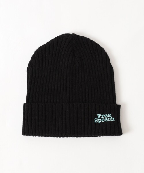 coen（コーエン）の「FreeSpeech(フリースピーチ)ニットワッチ（ニットキャップ/ビーニー・レディース・ライトグレー/ブラック・FREE）」の6枚目の写真