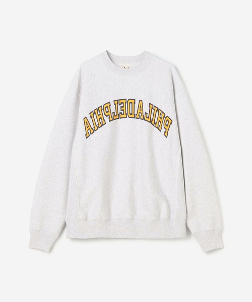 blurhms（ブラームス）の「blurhmsROOTSTOCK | クルーネックスウェット PRINT WOMEN（スウェット・レディース・ホワイト系その他/グリーン系その他・2）」の2枚目の写真