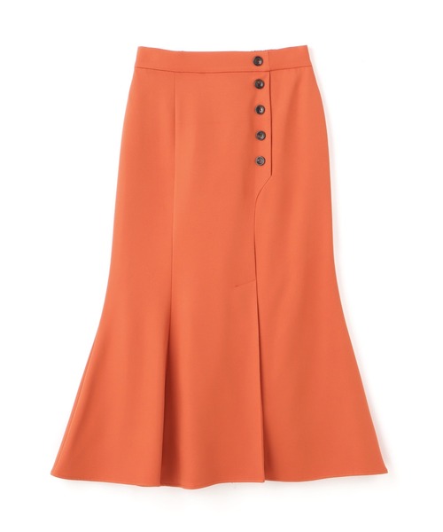 N.（N. Natural Beauty Basic）（エヌエヌナチュラルビューティーベーシック）の「サイドボタンマーメイドスカート（スカート・レディース・ホワイト/オレンジ/グリーン系その他・MEDIUM）」の13枚目の写真