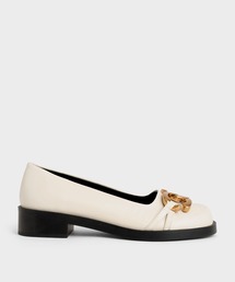 チャンキー メタリックアクセントバレリーナ