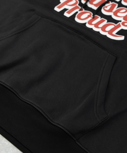 SKKONE（スコーネ）の「ロゴプリント 裏起毛 スウェット プルオーバーパーカー（パーカー・メンズ・ブラック/ベージュ/カーキ・M/L/LL）」の7枚目の写真
