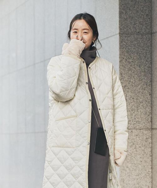 coen（コーエン）の「フェイクファーミトン（手袋・レディース・イエロー/オフホワイト/ダークグレー/ブラウン・FREE）」の19枚目の写真