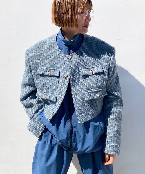 HOLIDAY（ホリデイ）の「TWEED JACKET ツイードジャケット（ノー