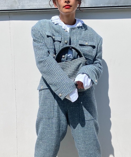 HOLIDAY（ホリデイ）の「TWEED JACKET ツイードジャケット（ノー