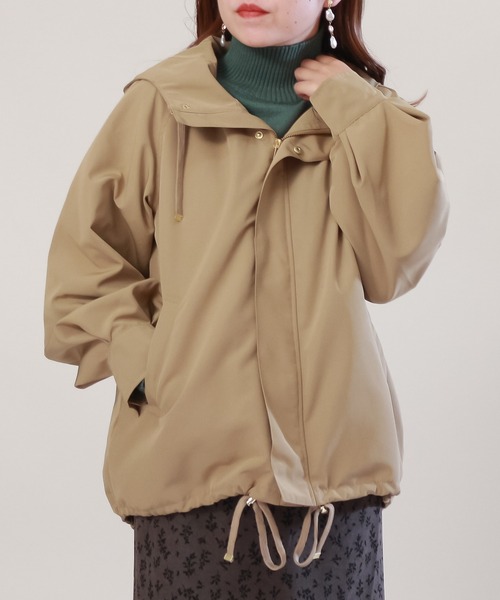 ASTORIA ODIER(アストリアオディール)の「ライナー付マンパー(マウンテンパーカー・レディース・カーキ/ブラック/ベージュ・MEDIUM/SMALL)」の22枚目の写真