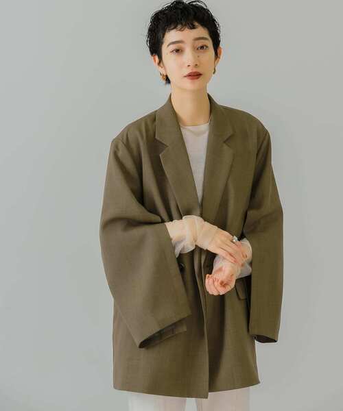 KBF（ケイビーエフ）の「スリットスリーブダブルジャケット（その他