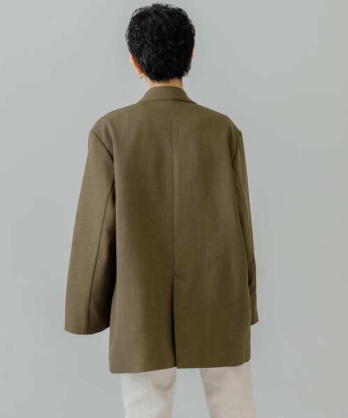 KBF（ケイビーエフ）の「スリットスリーブダブルジャケット（その他アウター・レディース・チャコールグレー/ブラウン系その他・ONE）」の22枚目の写真